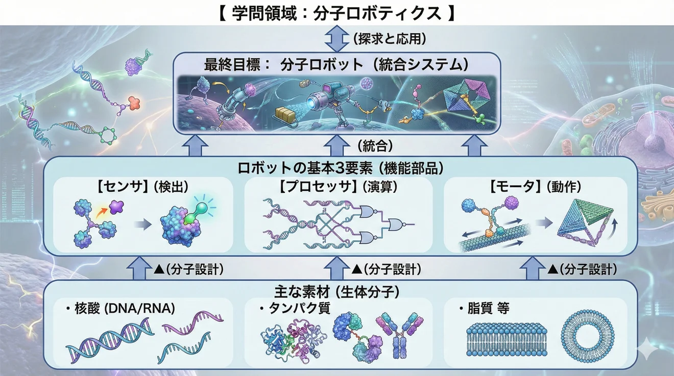 学問領域：分子ロボティスク